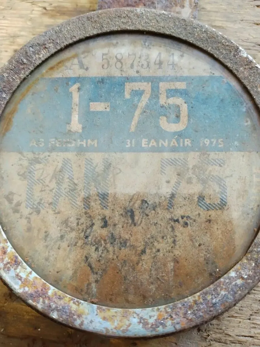 2. Vintage Irish Motor Tax discs - Image 3