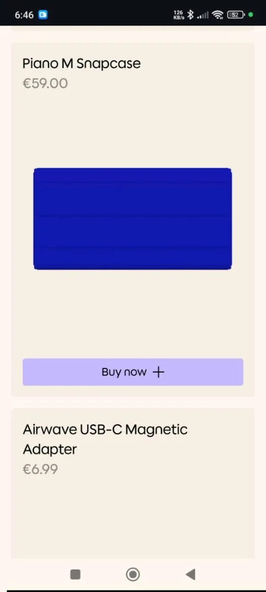 Roli lumi keyboard and case - Image 2