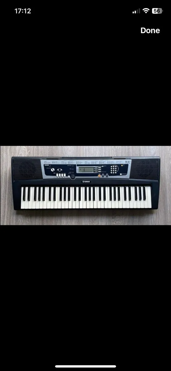 Yamaha Piano Keyboard with Stand - Image 2
