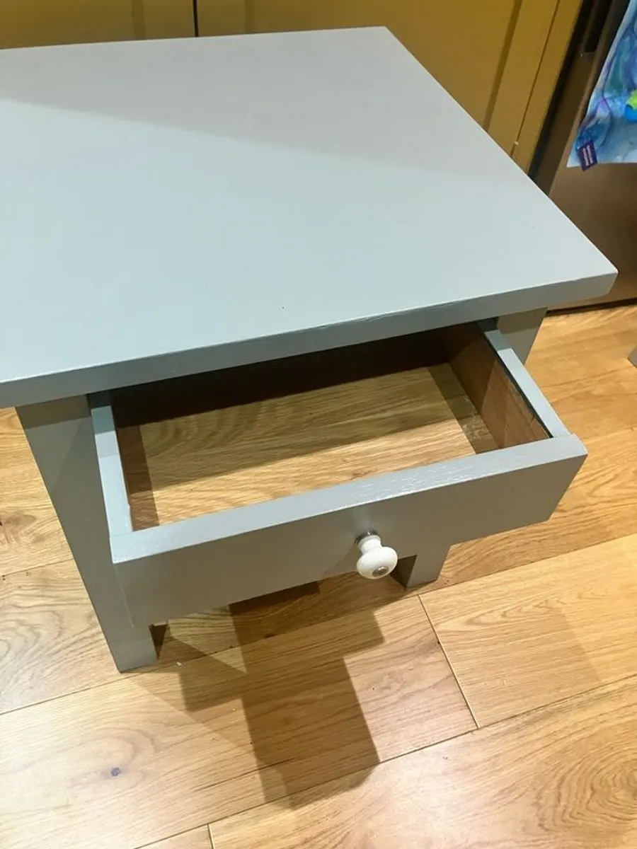 Side table with small drawer - Image 2