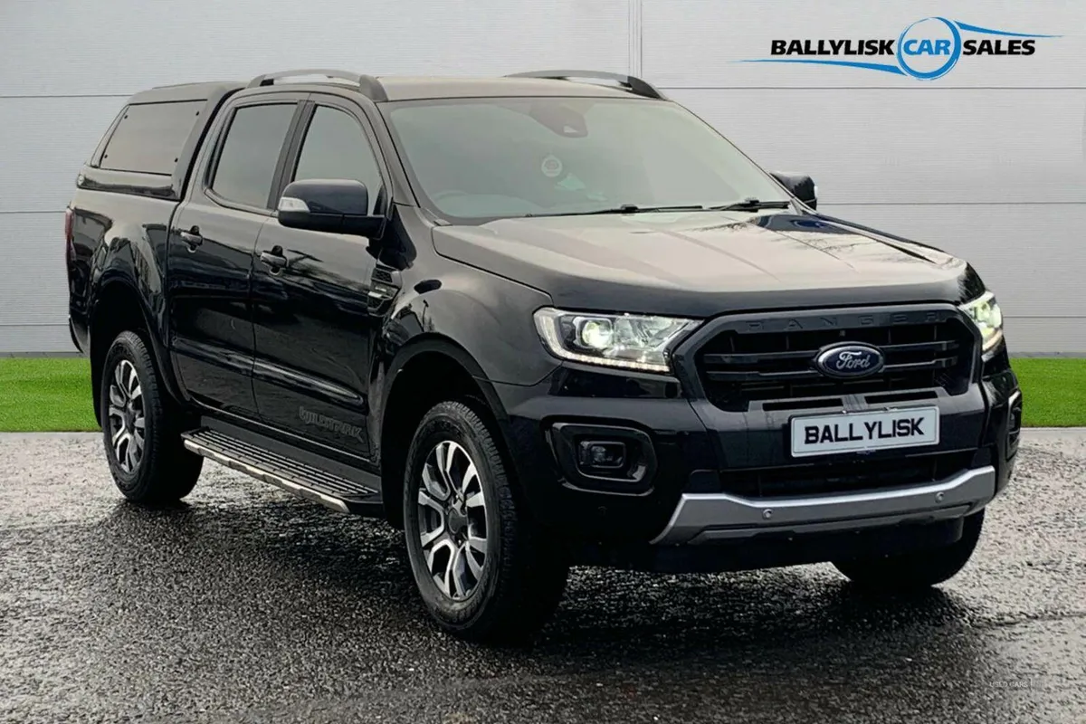Ford Ranger 2.0 TDCI Wildtrak Auto 4WD in Black wi - Image 1