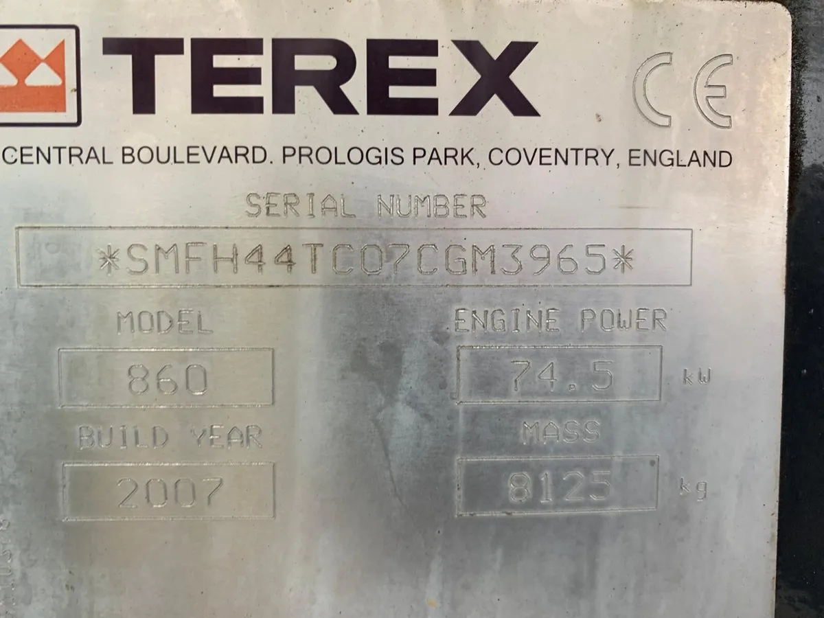 TEREX 860SX - FULL SPEC, 5100 HRS - Image 3