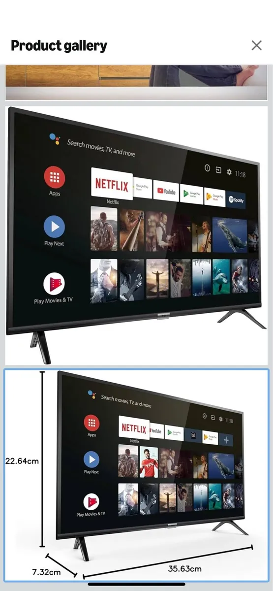 TCL 40 inch TV - Image 2