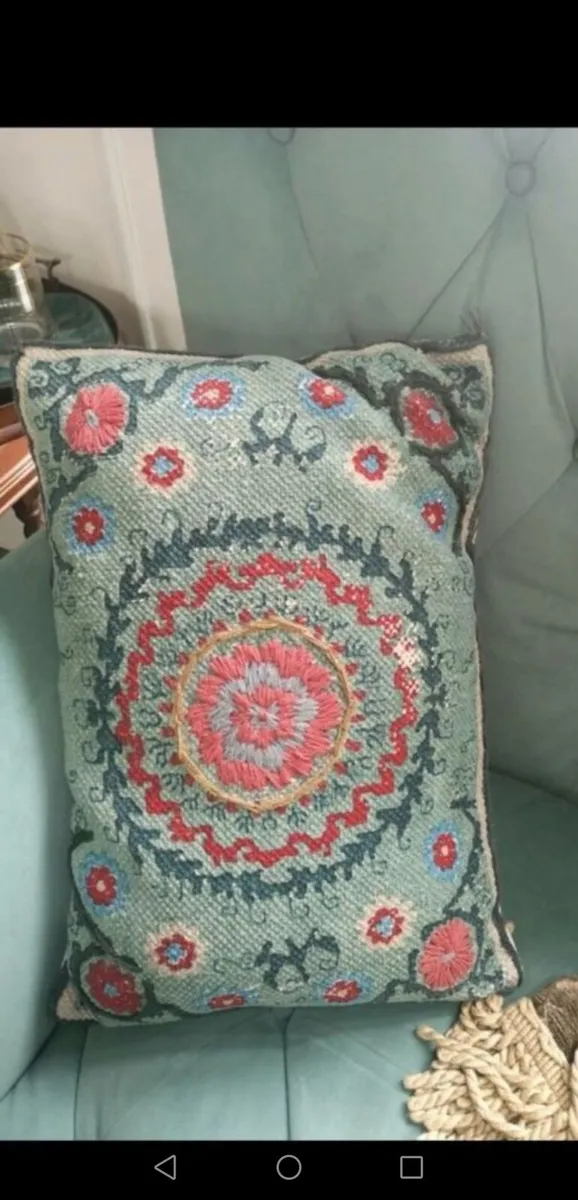 **Brand New** Stunning Needlepoint Cushions - Image 2