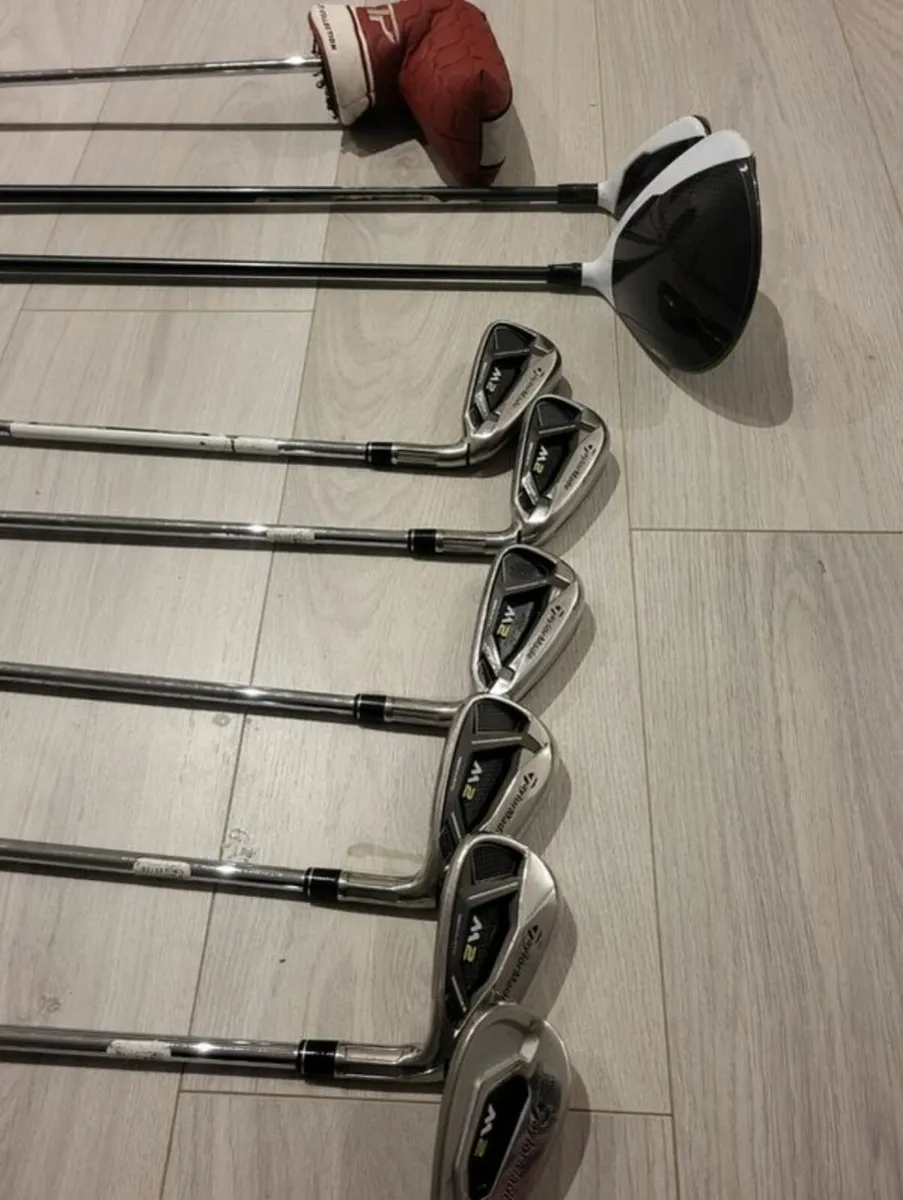 Taylormade m2 golf clubs putter and driver - Image 4