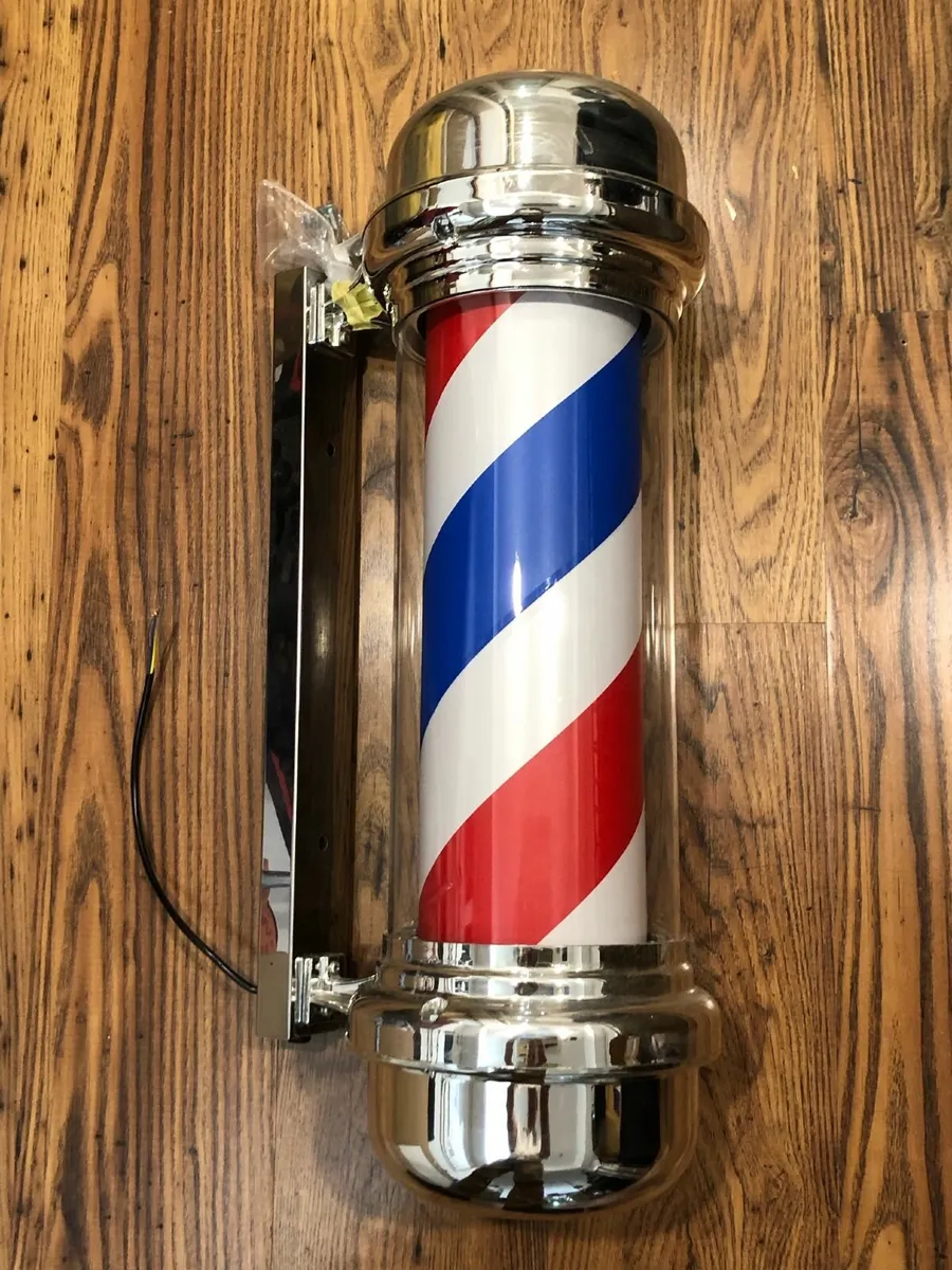 barber light sign shop - Image 1