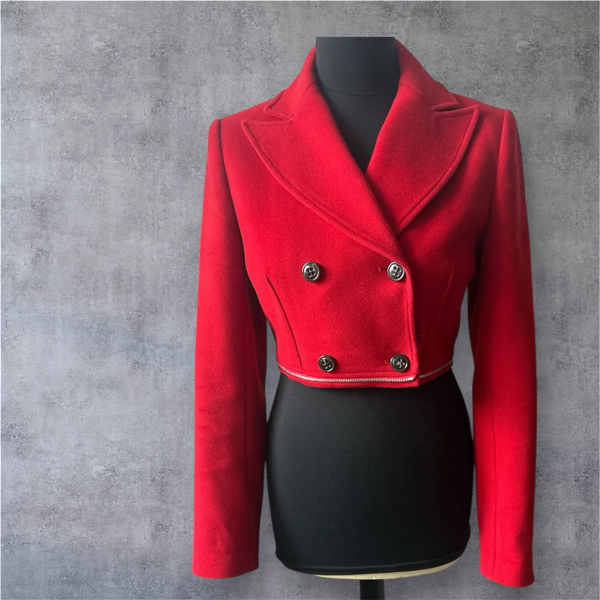 Karen Millen Wool & Cashmere 2-in-1 Coat Jacket - Image 2