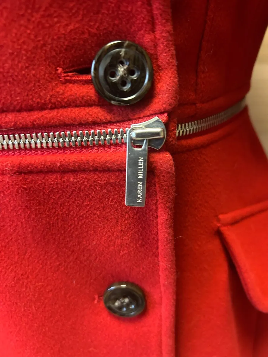 Karen Millen Wool & Cashmere 2-in-1 Coat Jacket - Image 3