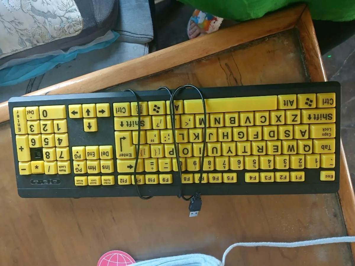 High Contrast Keyboard