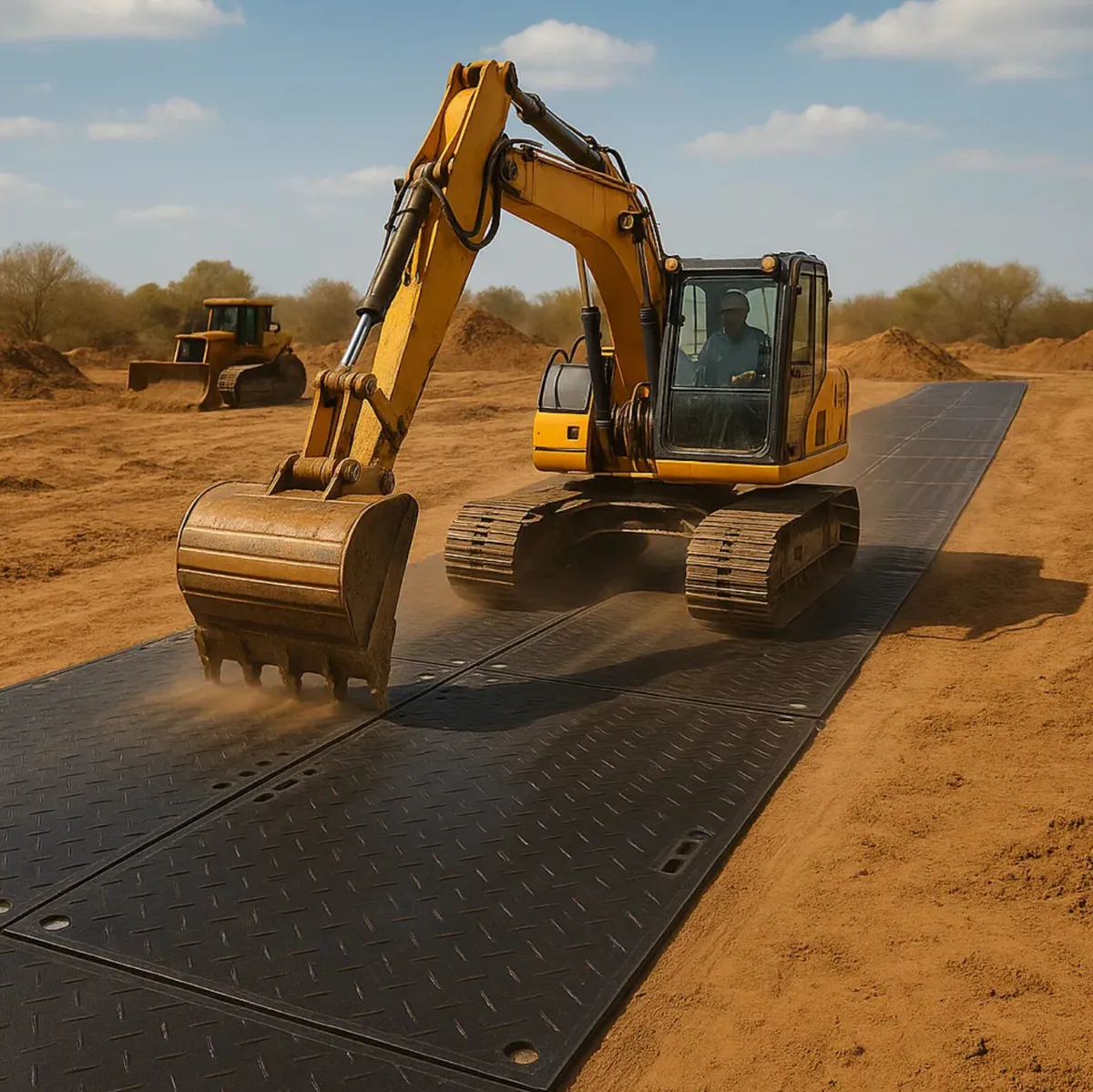 Ground protection mats Plant machinery mats - Image 4