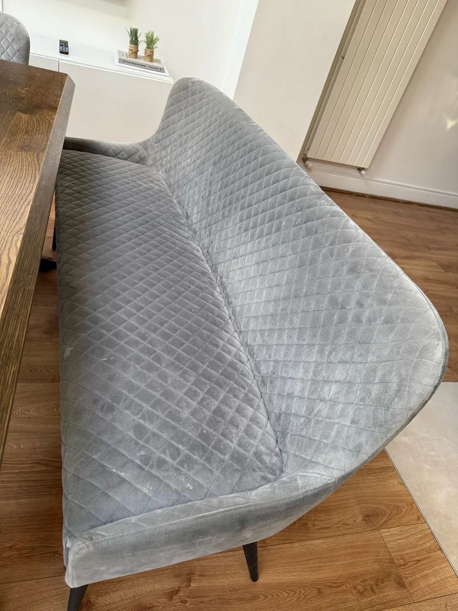 Modern Dining Set – Table, Bench & 4 Chairs - Image 2