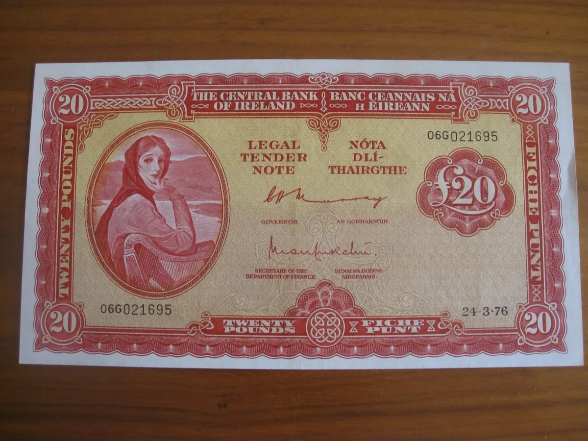 20 Pound Lavery Notes-300 Euros Each - Image 1