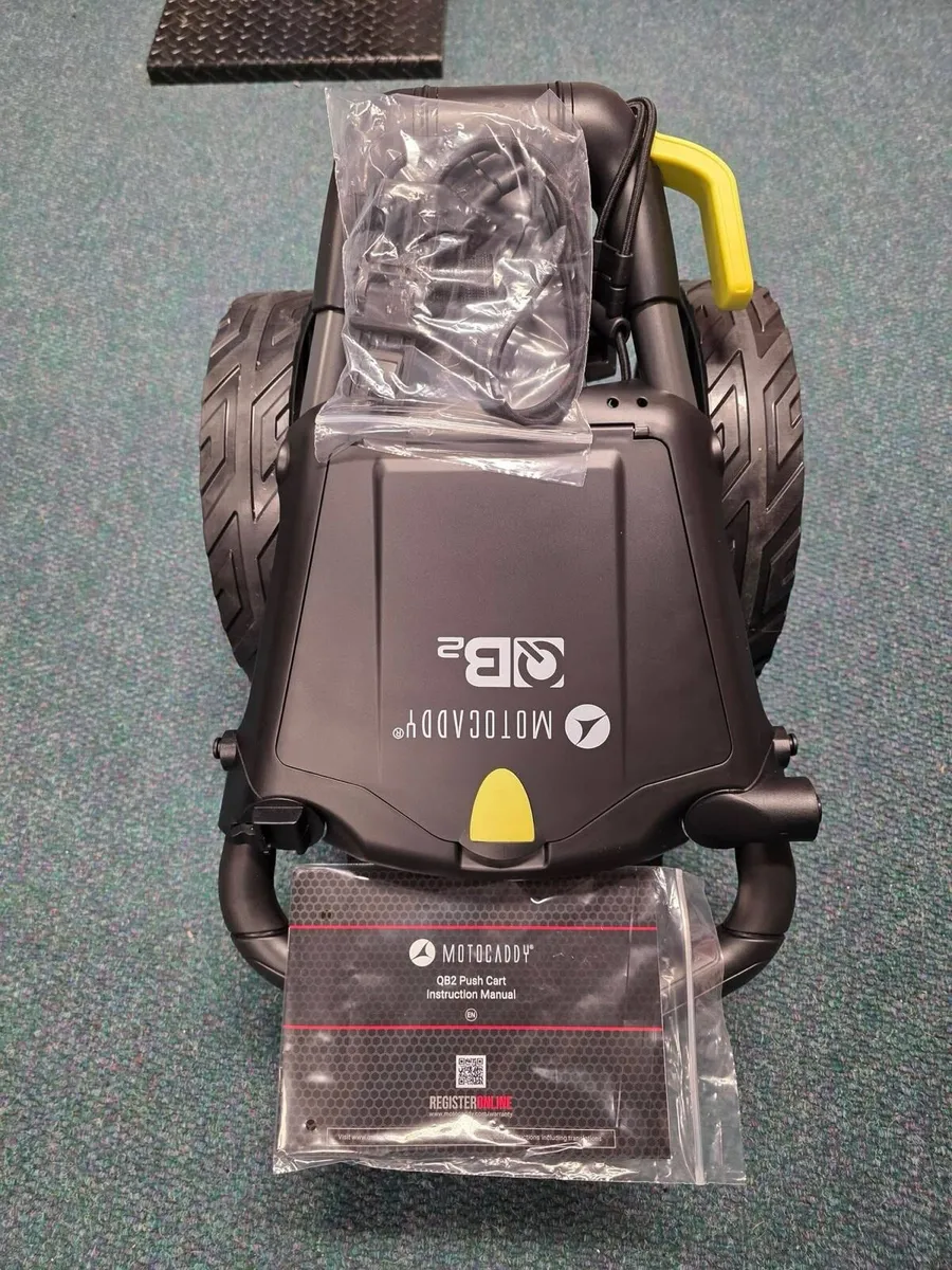 Brand New Motorcaddy QB2 2 Push Trolley - Image 1