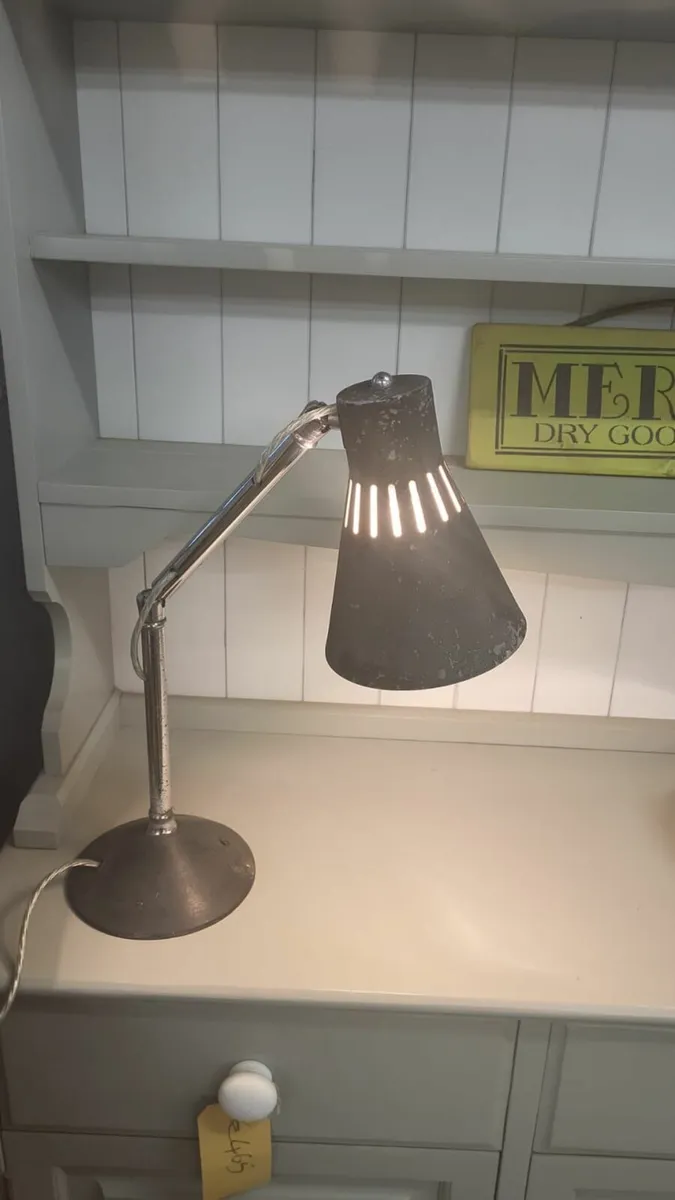 1950s adjustable table lamp - Image 1