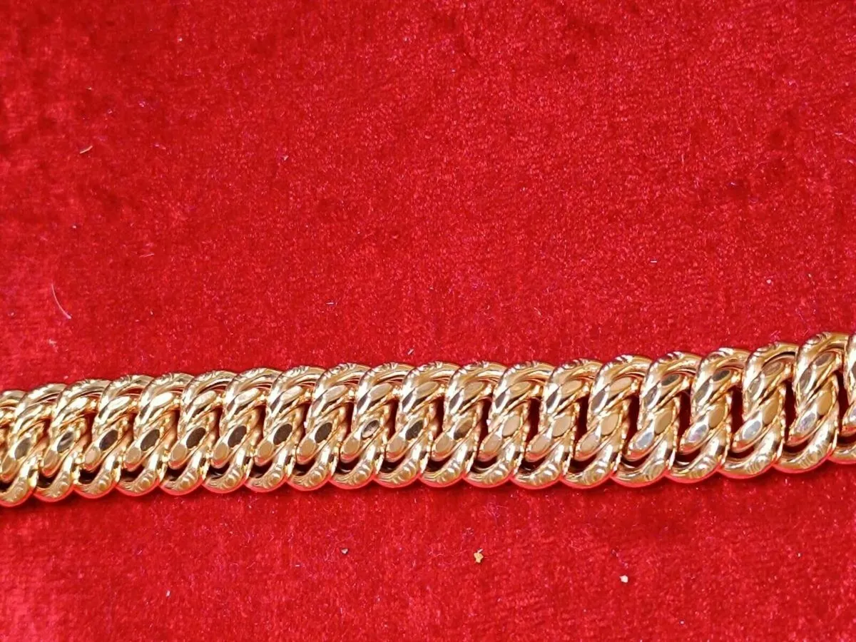 9k Rose Gold Byantine Bracelet - Image 4