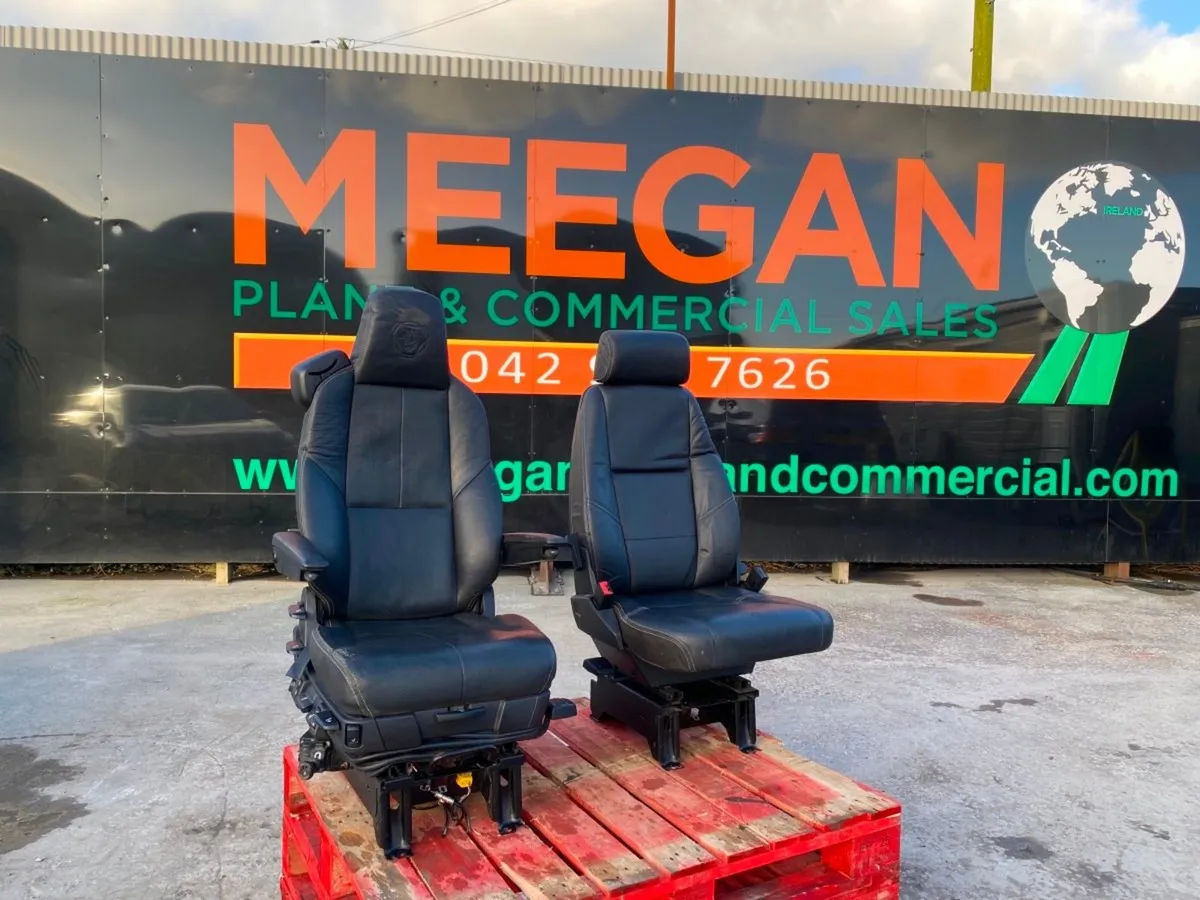 Scania 113 S Series Next Generation Leather Seats. - Image 1