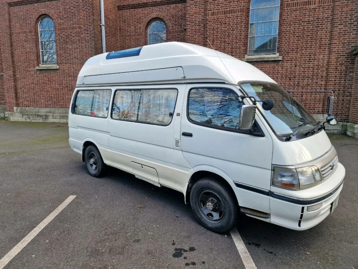 Toyota Hiace campervan - Image 1