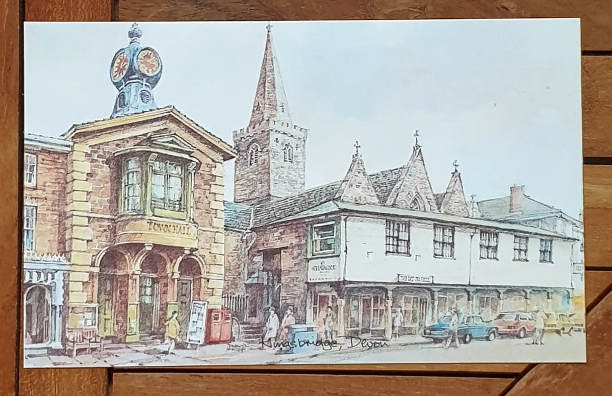 UK Places on Postcards - Drawings & Paintings #2 - Image 4