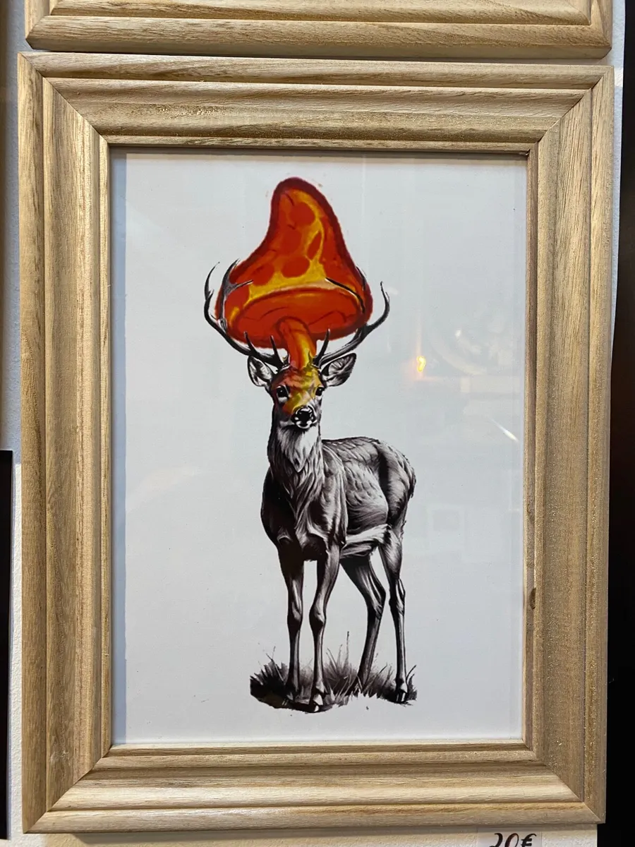 Picture wooden framed