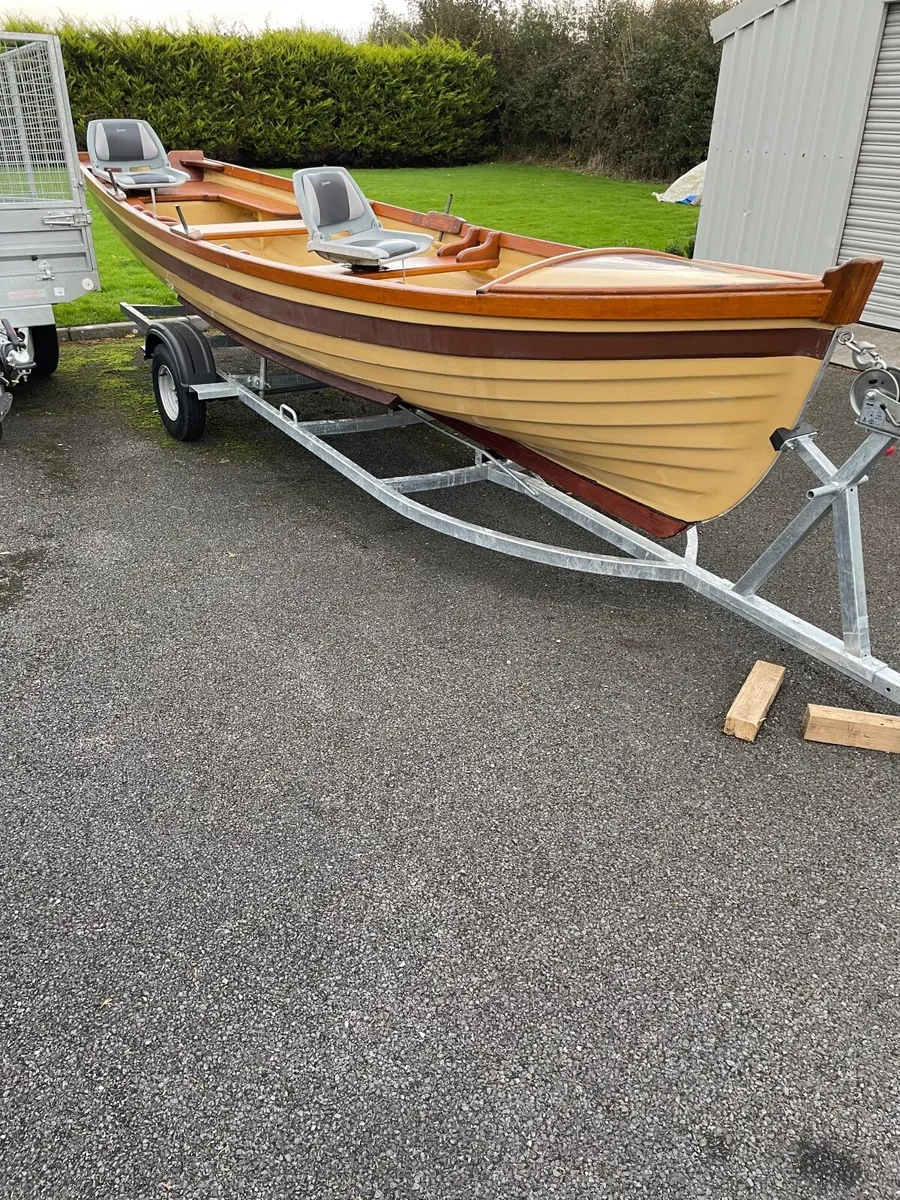 19ft sheelin lake boat - Image 1