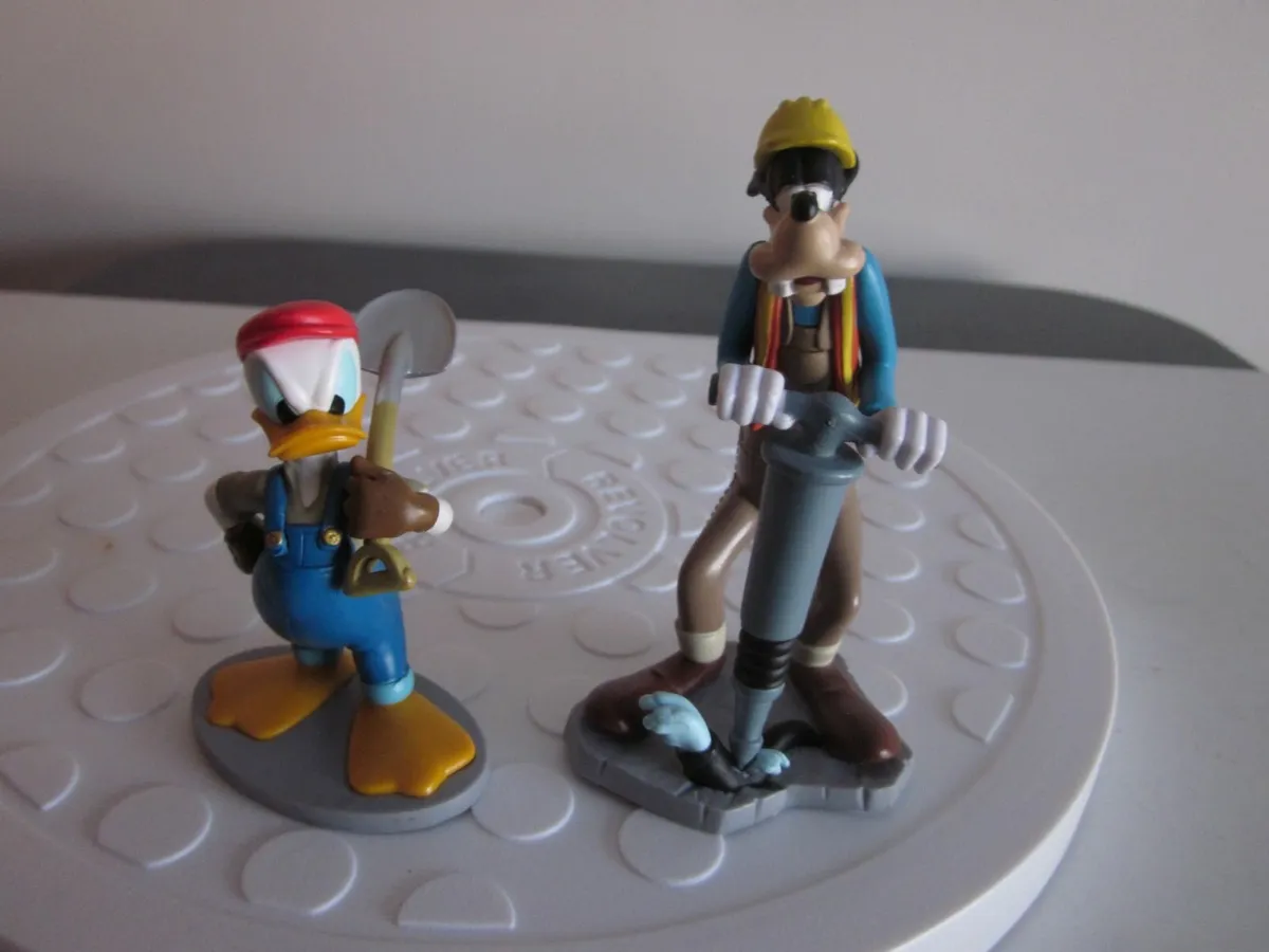 Disney Mickey Mouse Clubhouse Donald/Goofy Workmen - Image 1