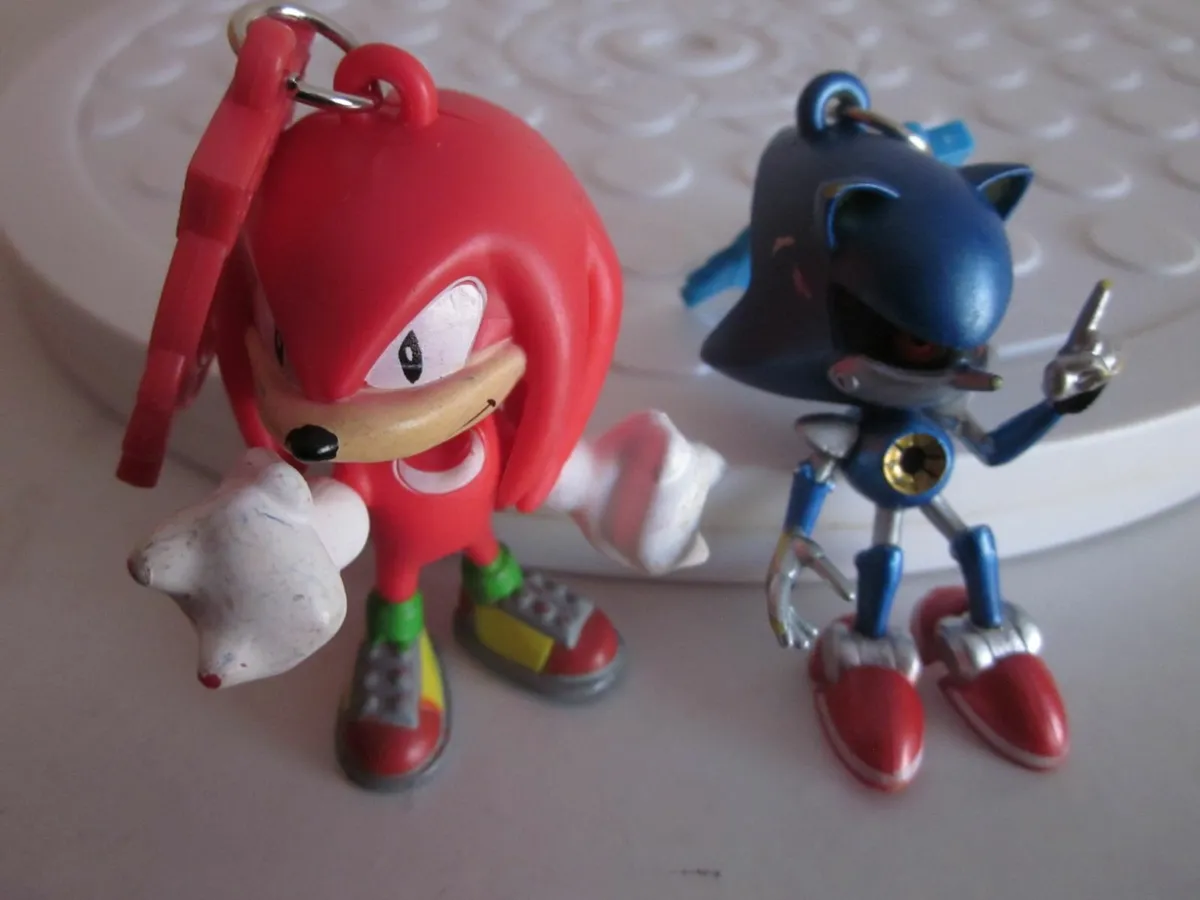 Sonic The Hedgehog Backpack Hangers X2 - Image 1