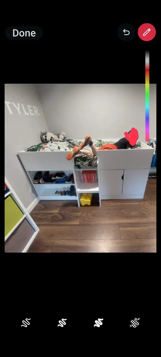 Mid sleeper bunk bed - Image 1