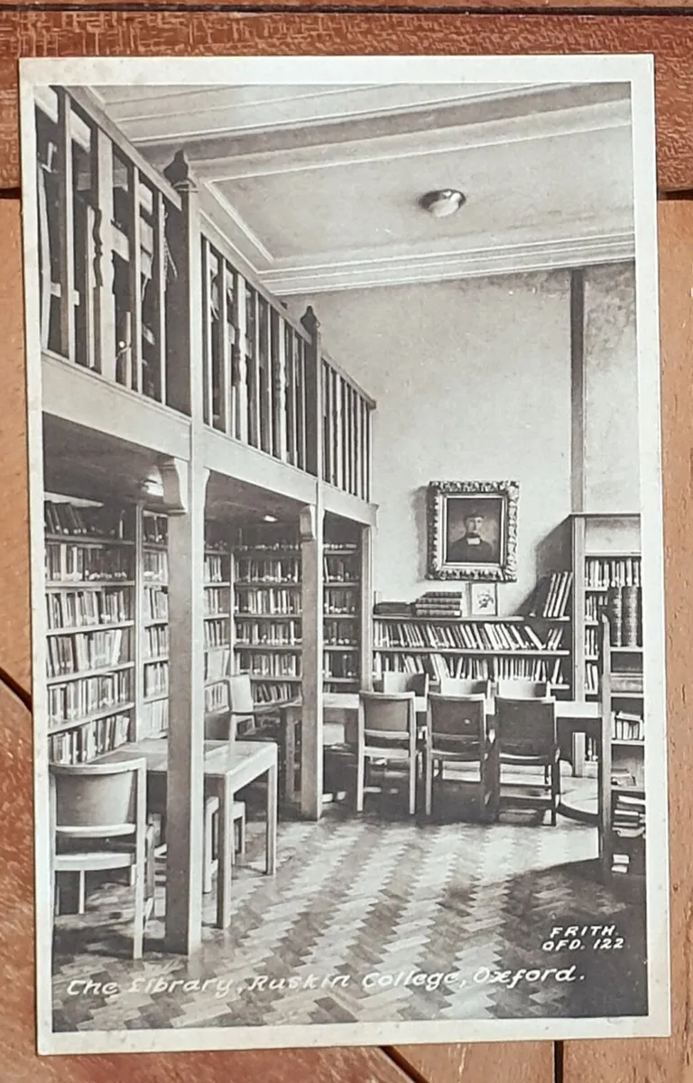 Ruskin College Oxford (B&W) Postcards - Image 1