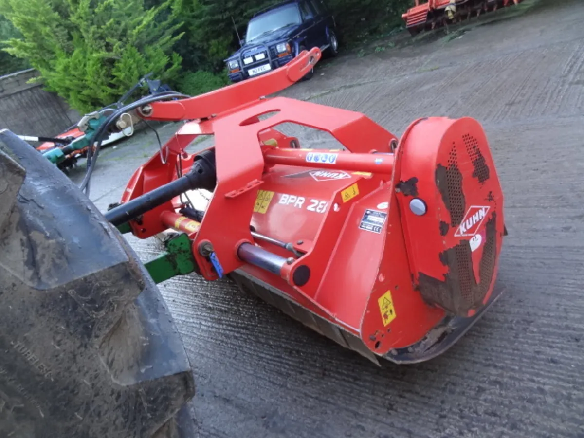 Kuhn BPR280 Mounted Flail Mower Mulcher Topper - Image 1