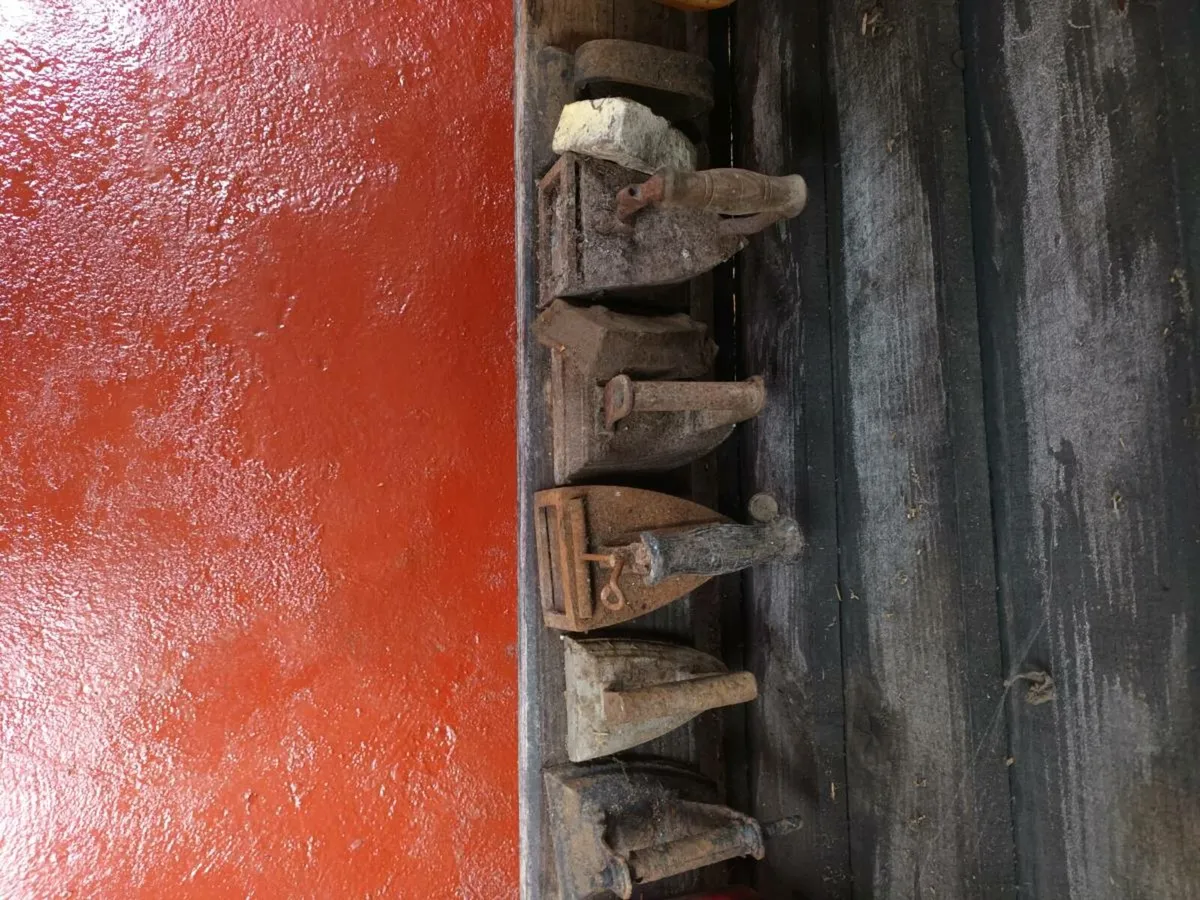 Antique Iron Lot - Image 4