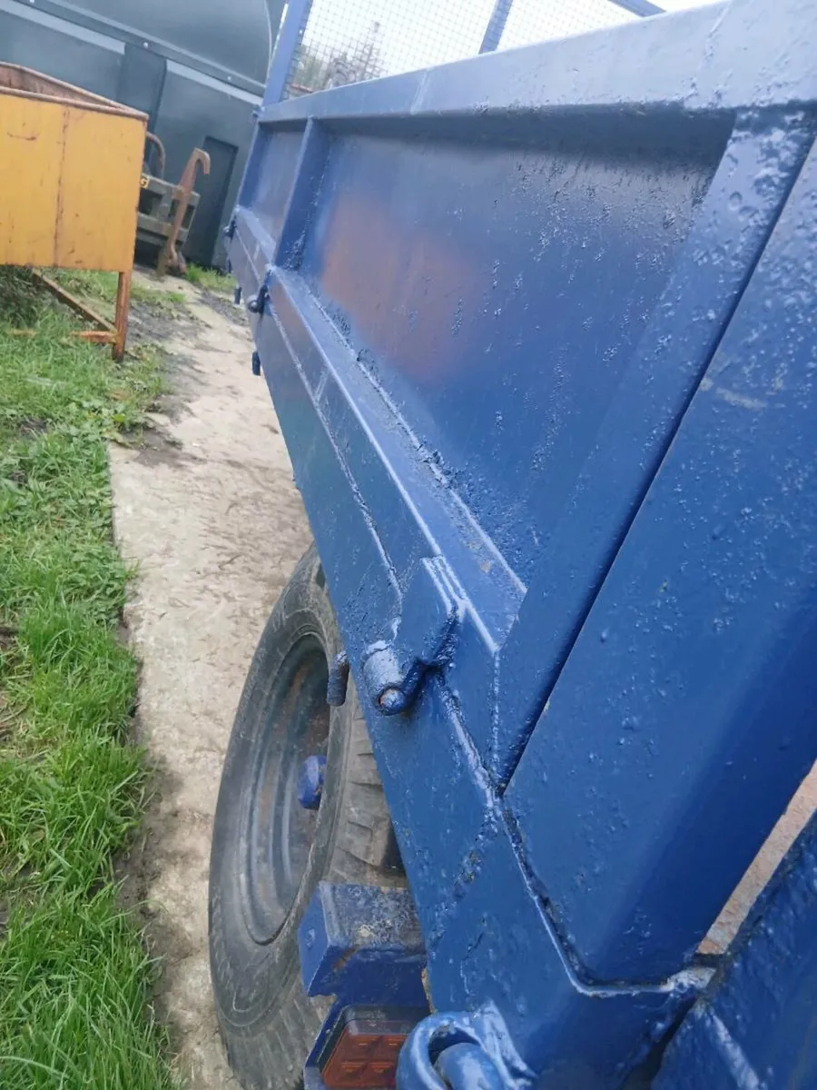 10x7ft drop side tipping trailer - Image 3