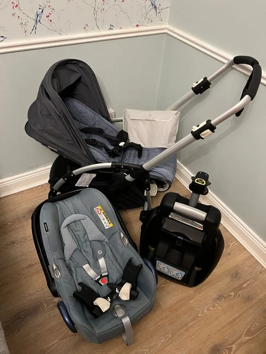 Bugaboo Bee Travel System with NEW Canopy and Rain Cover - Image 1
