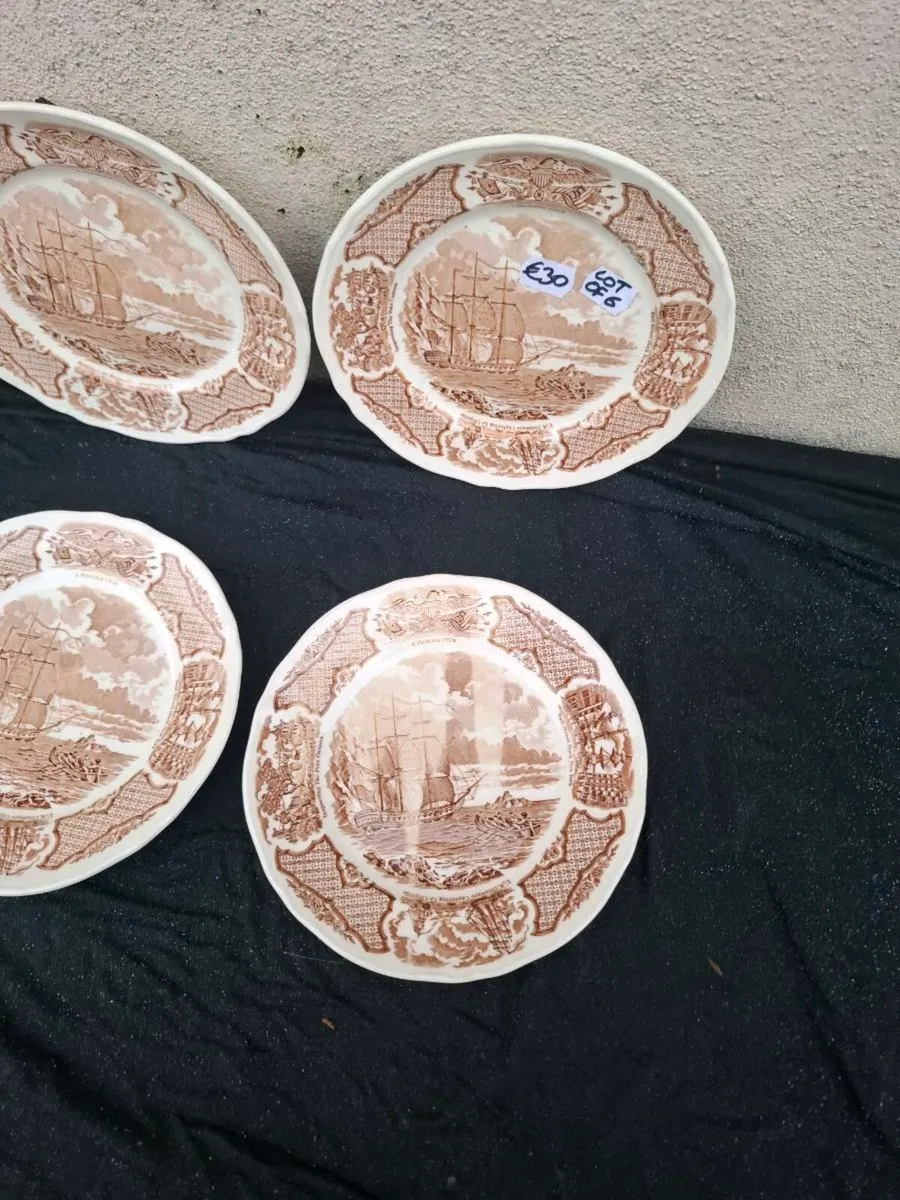 6 fair wind side plates postage possible - Image 3