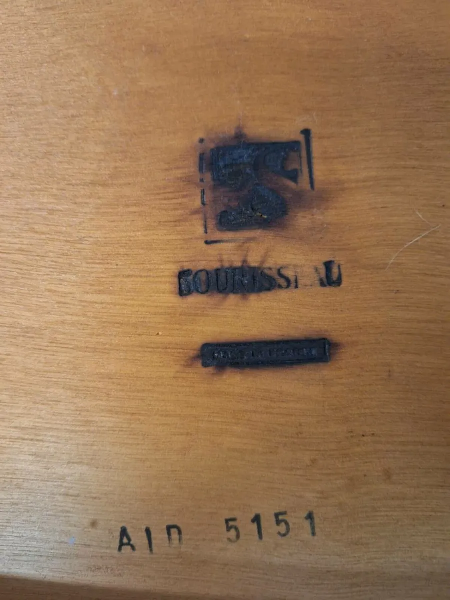 Vintage french bedside table - Image 4