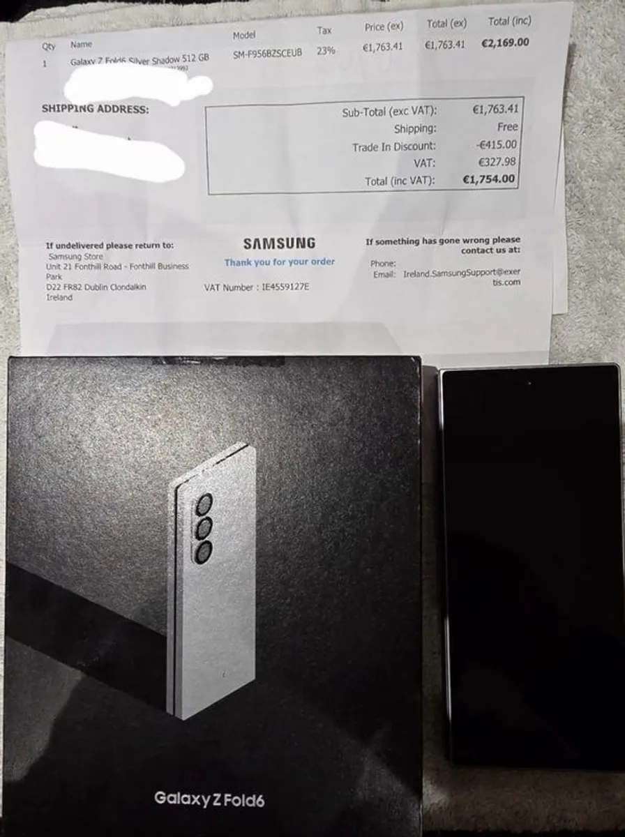 Samsung Z Fold 6 512gb Mint Condition - Image 3