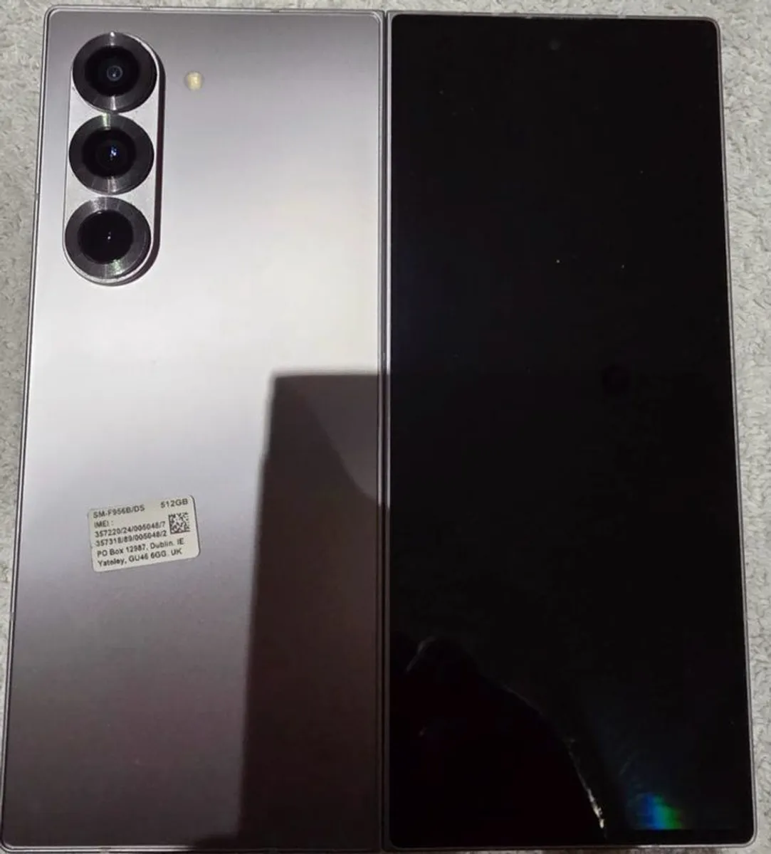 Samsung Z Fold 6 512gb Mint Condition - Image 4