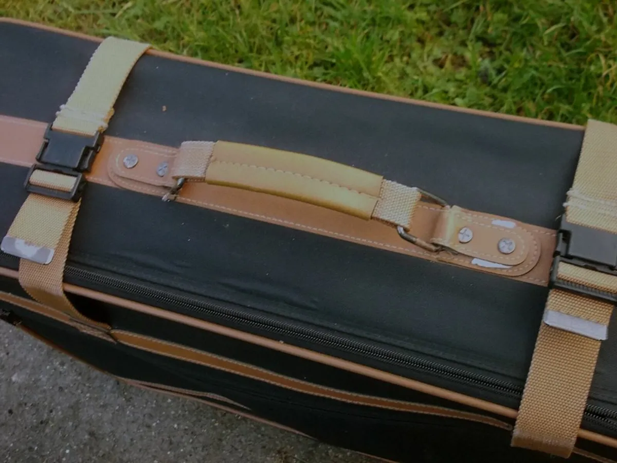 Navy Blue Large Suitcase - Image 2