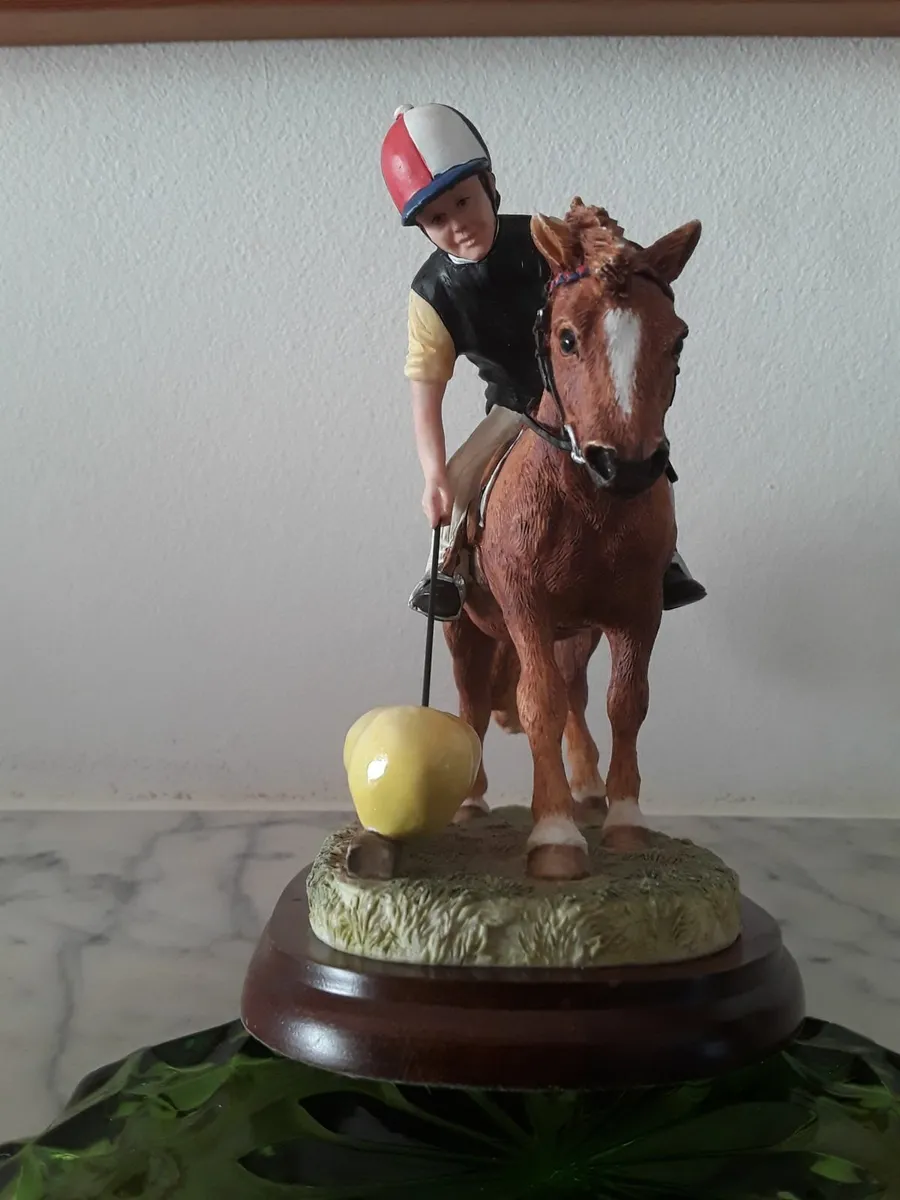 Ornament Jockey on a horse - Image 2