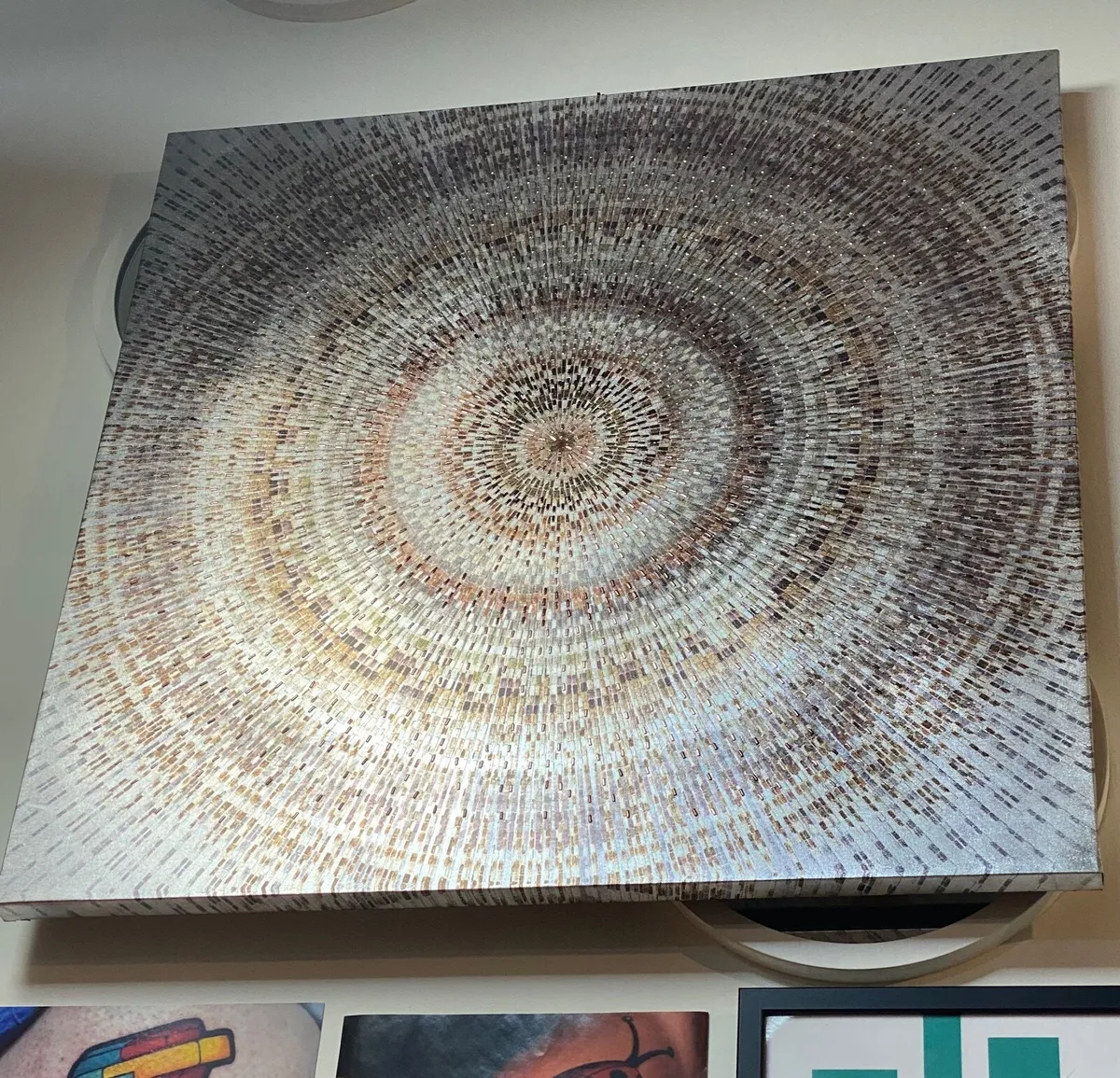 Picture on canvas special decoration