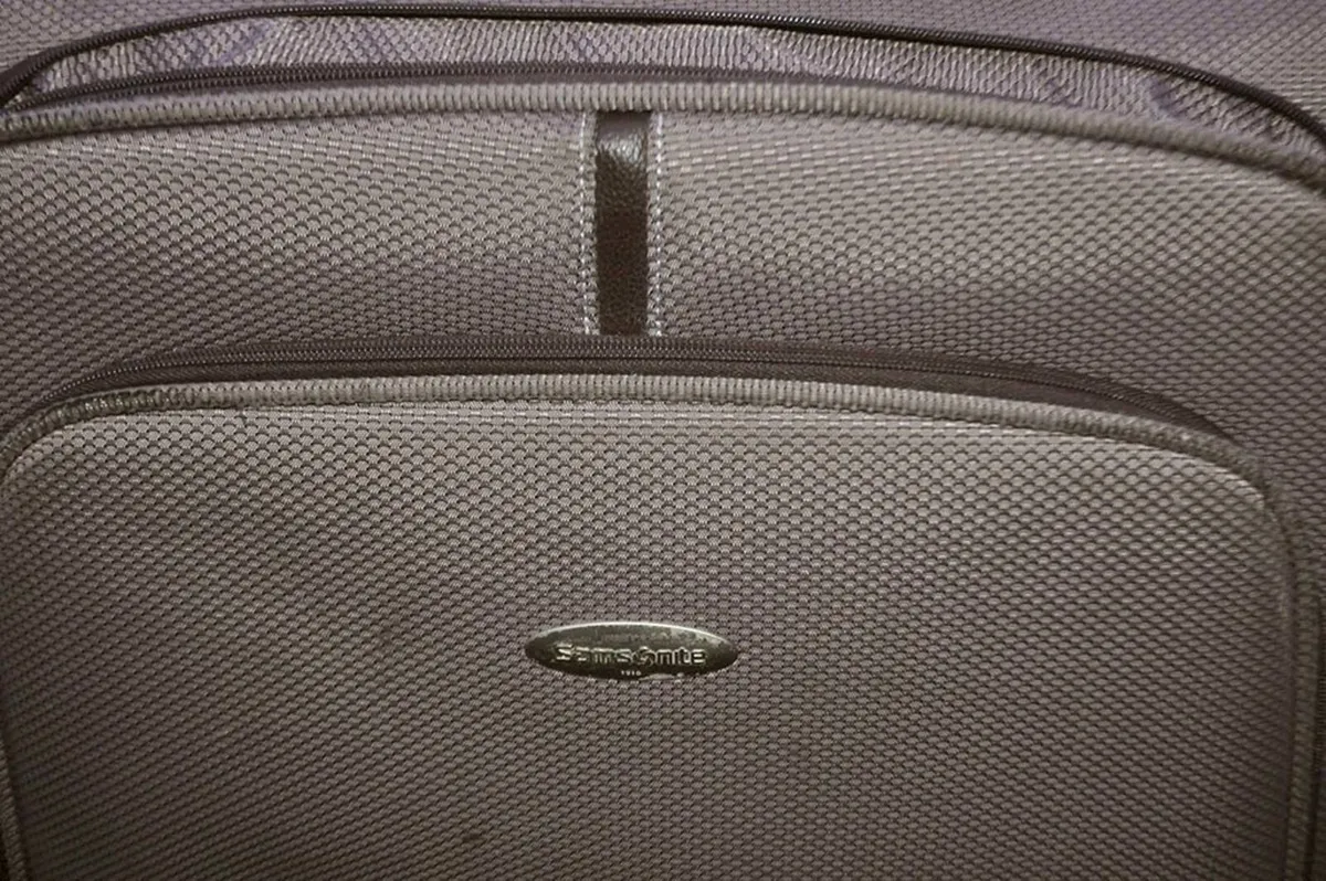 Grey Samsonite Large Suitcase - Image 2