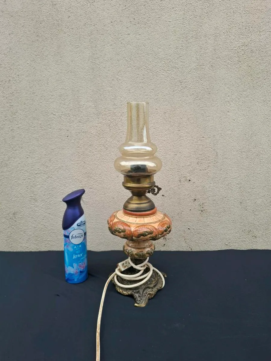 Electric vintage lamp postage possible - Image 1