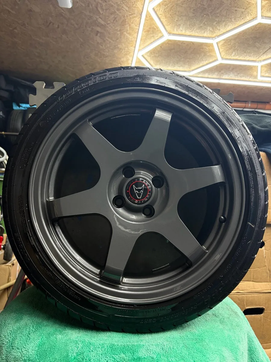 17” wolfrace Eurosport Alloys - Image 2