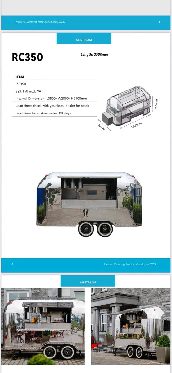 Airstream catering trailer - Image 1