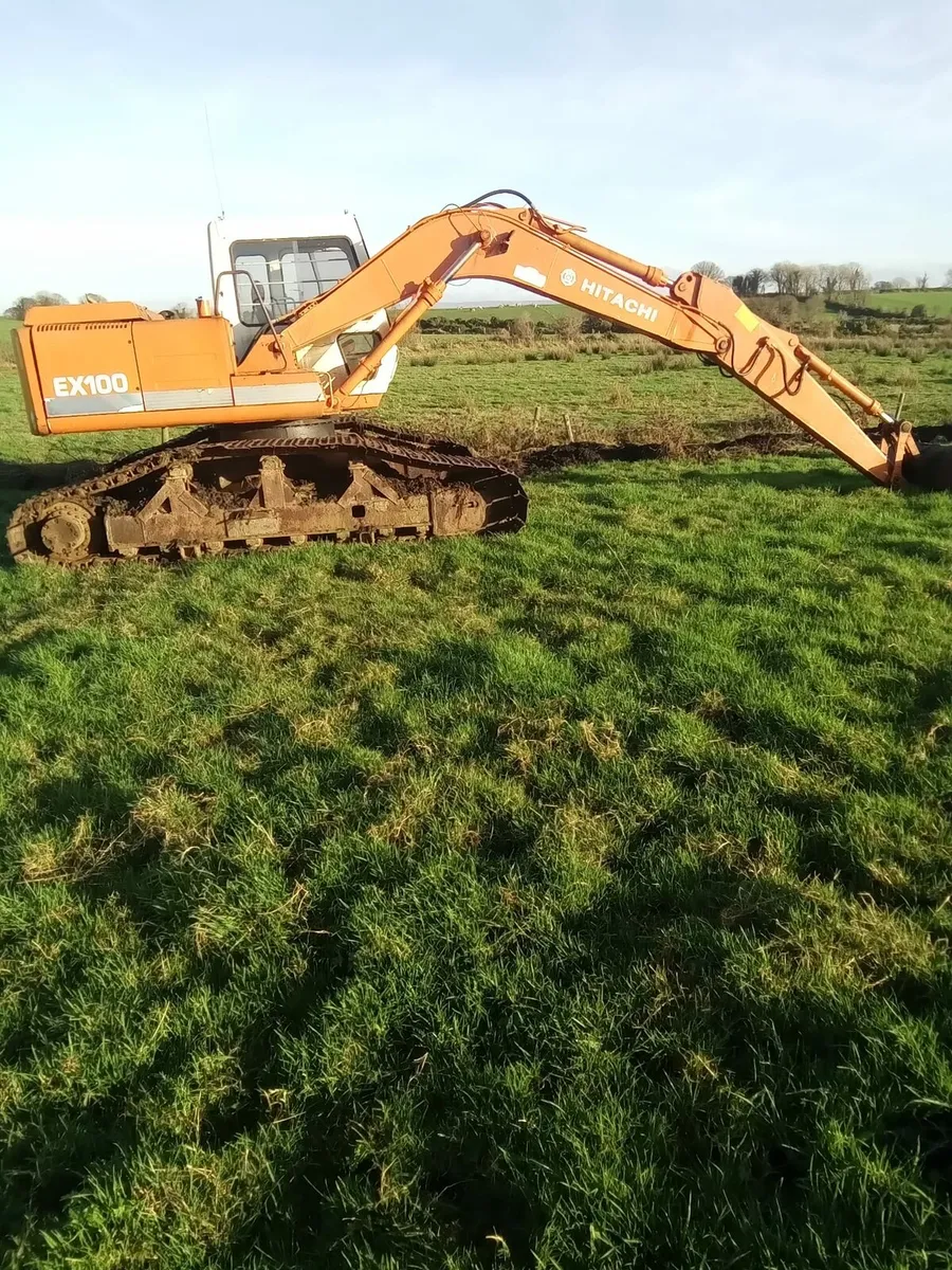Hitachi Ex100 Digger - Image 2