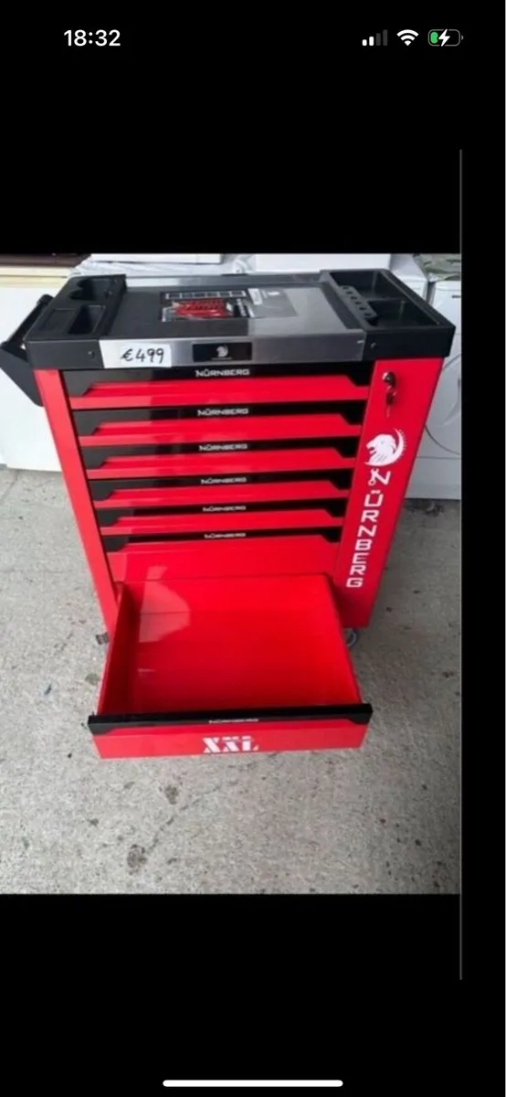 Nuremberg tool box with tools included - Image 2