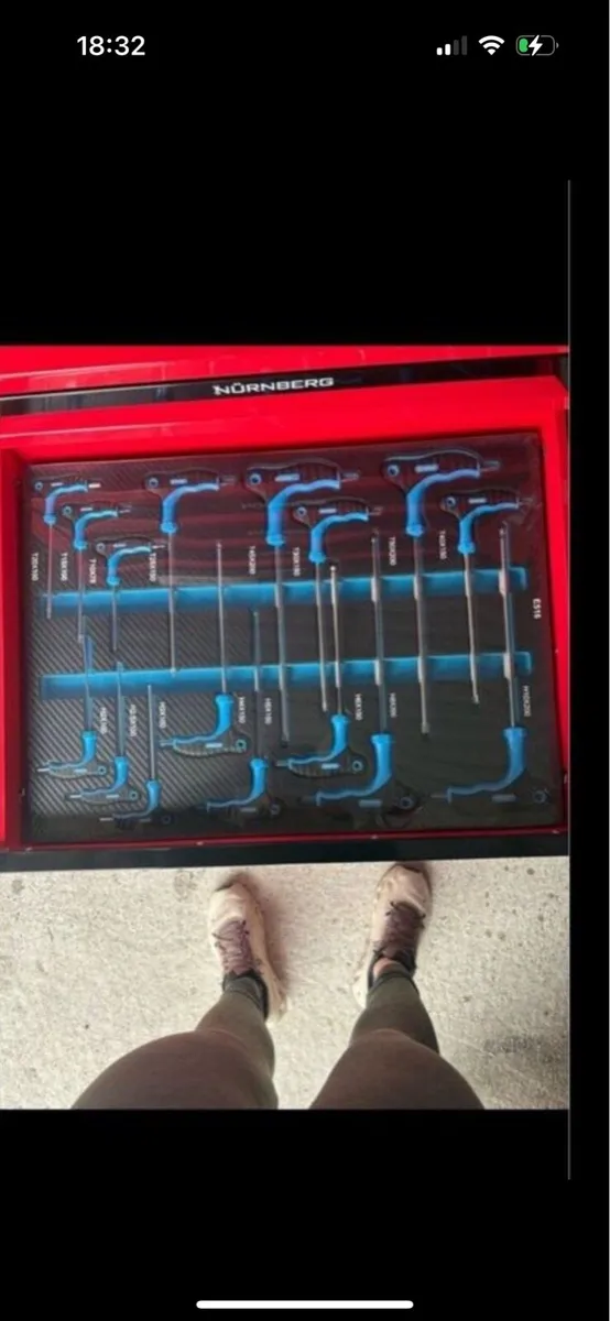 Nuremberg tool box with tools included - Image 4