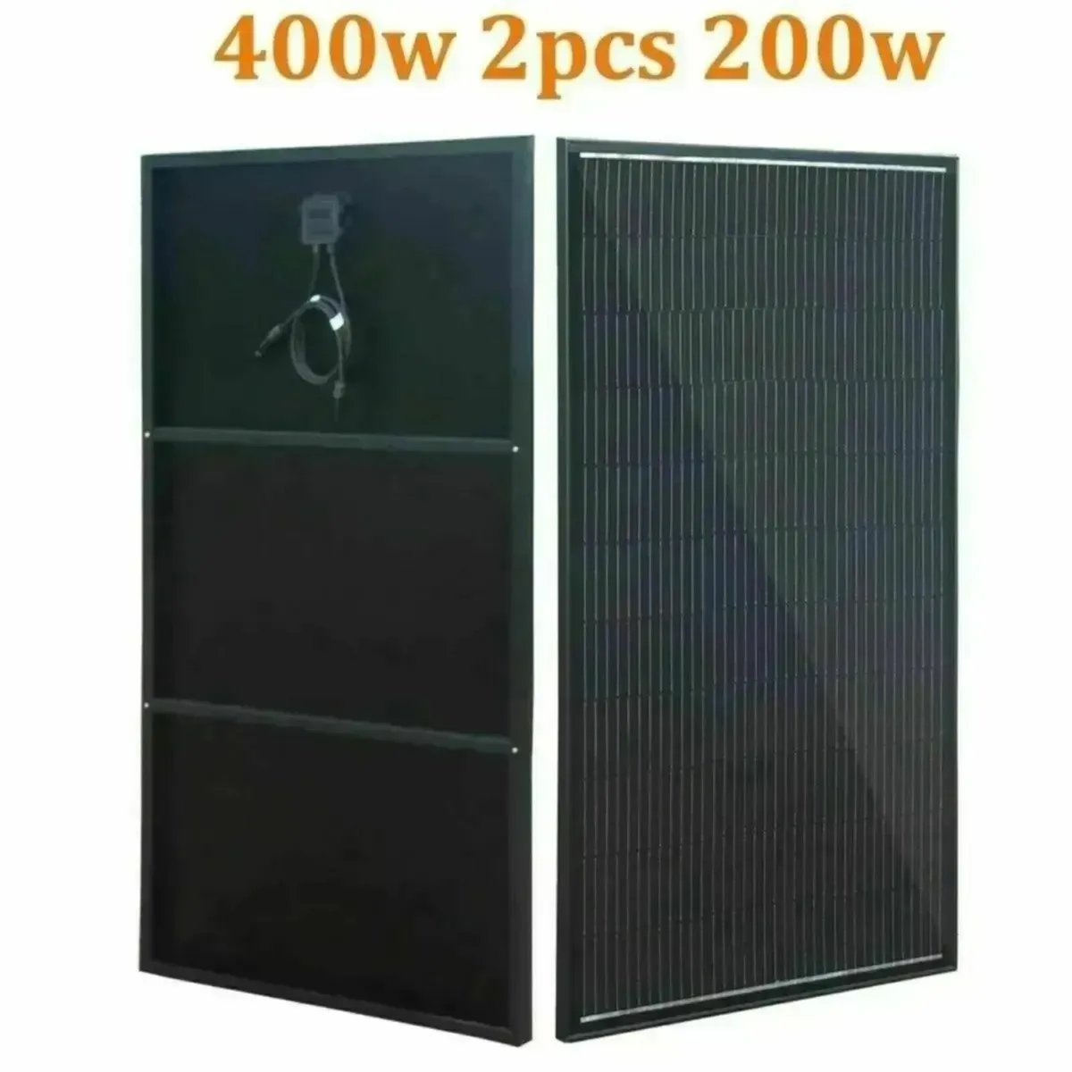 Solar Panel Kit 400W 12V 2×200W Aluminium - Image 3