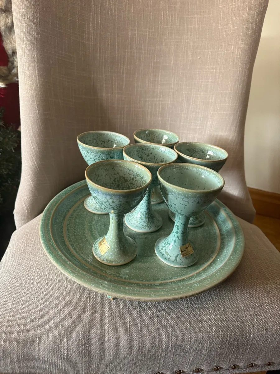 Irish made goblets - Image 1