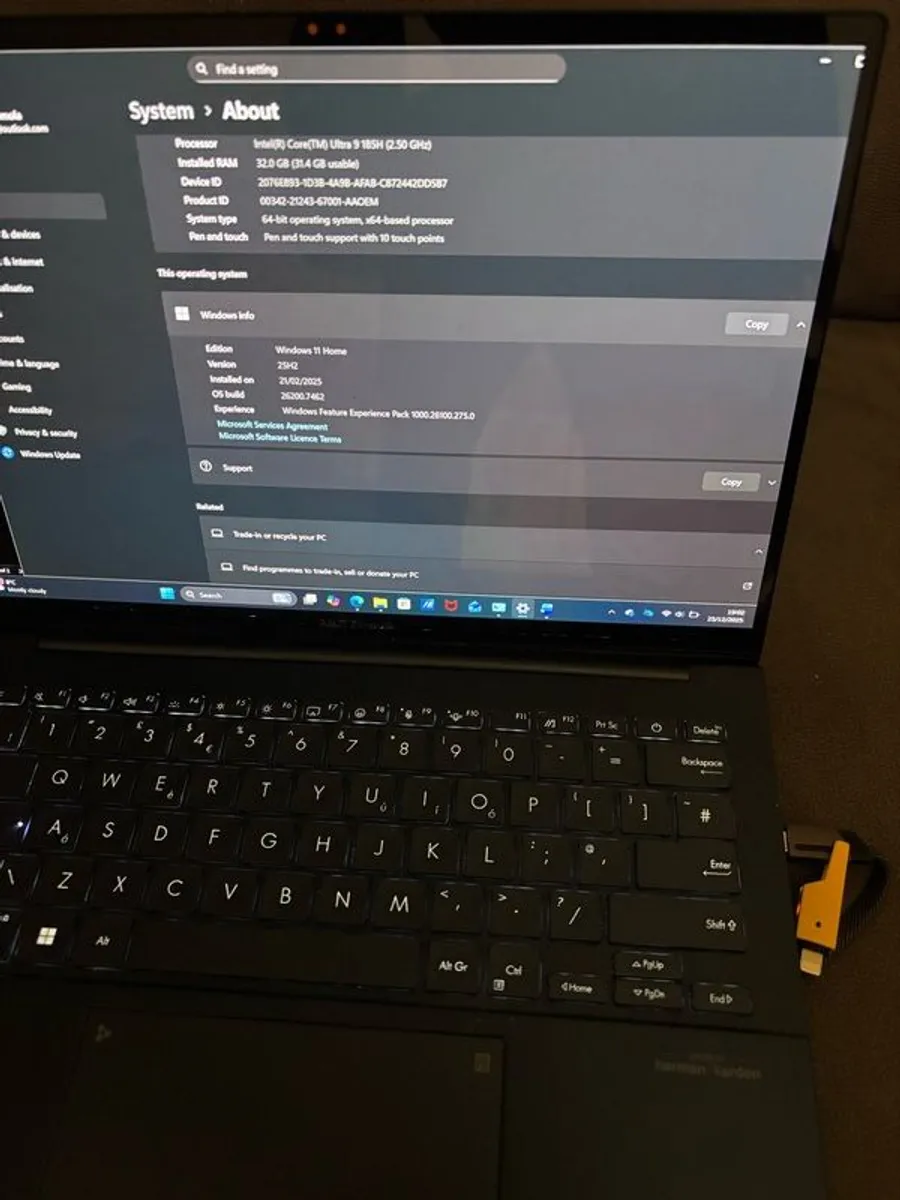 Model: Asus Zenbook 14 Ux3405ma - Image 3