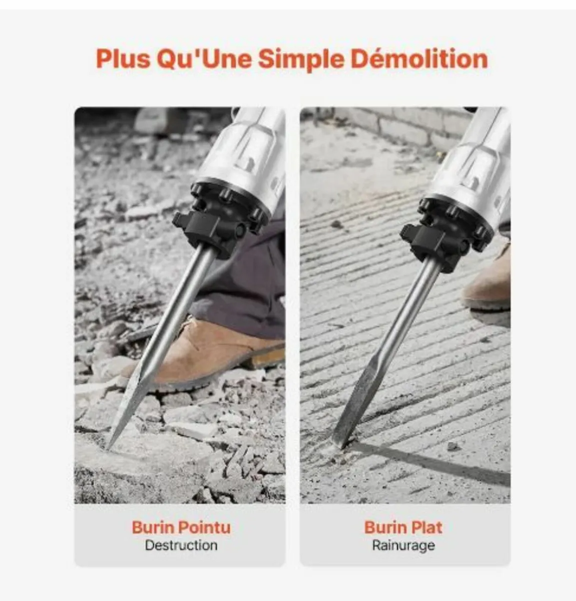 Demolition Jack Hammer, 3500W - Image 3